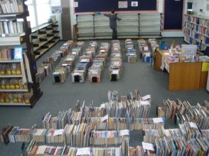 Organising books